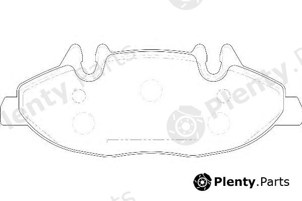  WAGNER part WBP24007A Brake Pad Set, disc brake