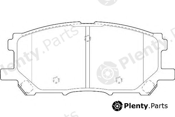  WAGNER part WBP23989A Brake Pad Set, disc brake