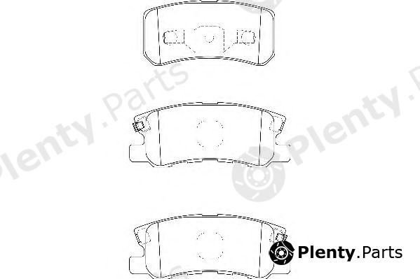  WAGNER part WBP23582B Brake Pad Set, disc brake