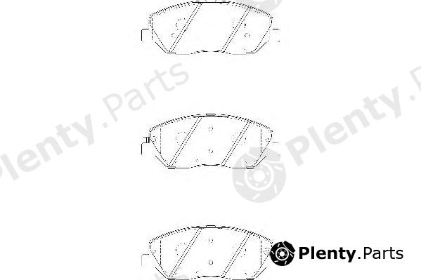  WAGNER part WBP24351A Brake Pad Set, disc brake