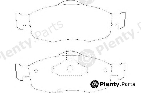  WAGNER part WBP21394A Brake Pad Set, disc brake