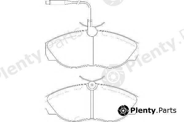  WAGNER part WBP21797A Brake Pad Set, disc brake