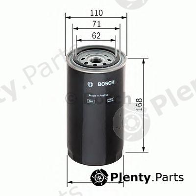  BOSCH part F026402034 Fuel filter