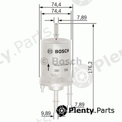  BOSCH part F026403003 Fuel filter