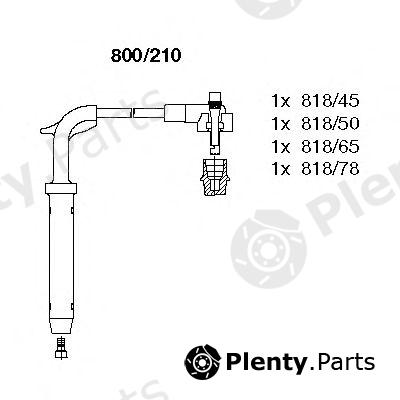  BREMI part 800/210 (800210) Ignition Cable Kit