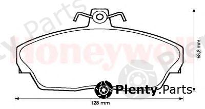  JURID part 573203J Brake Pad Set, disc brake
