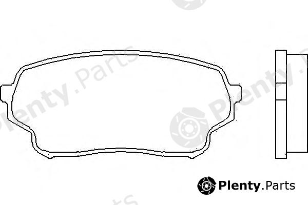 BREMBO part P79019 Brake Pad Set, disc brake