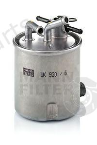  MANN-FILTER part WK920/6 (WK9206) Fuel filter