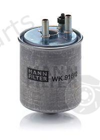  MANN-FILTER part WK918.2X (WK9182X) Fuel filter