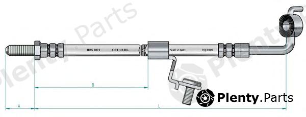  NK part 8525117 Brake Hose