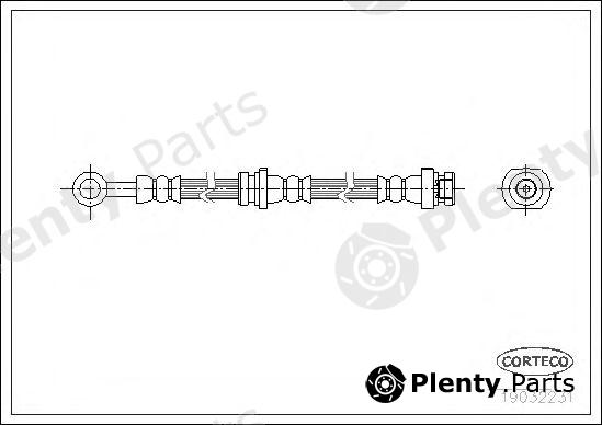  CORTECO part 19032231 Brake Hose
