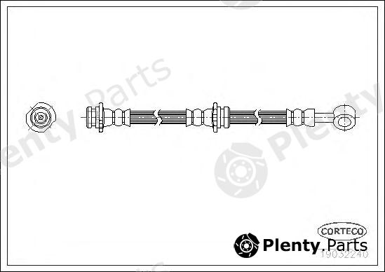  CORTECO part 19032240 Brake Hose