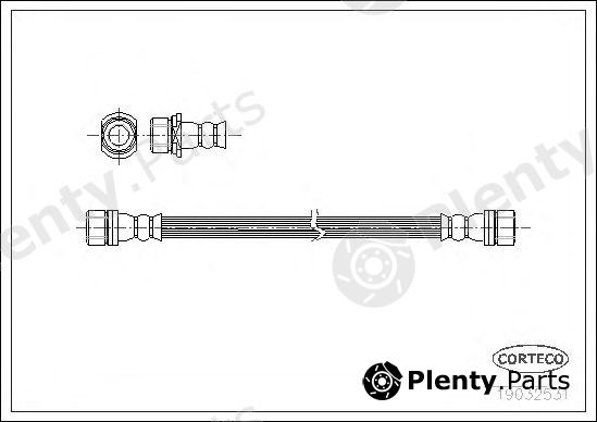  CORTECO part 19032531 Brake Hose
