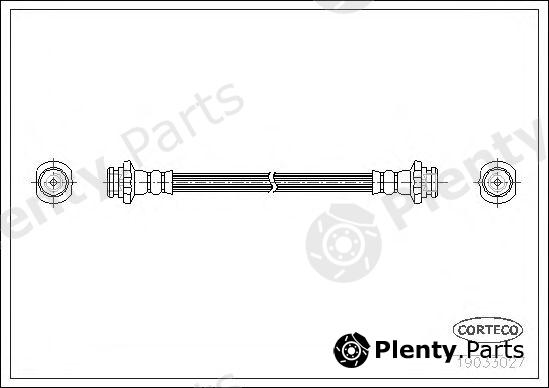  CORTECO part 19033027 Brake Hose