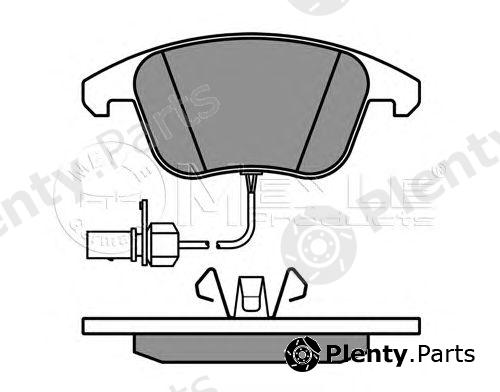  MEYLE part 0252470520/W (0252470520W) Brake Pad Set, disc brake