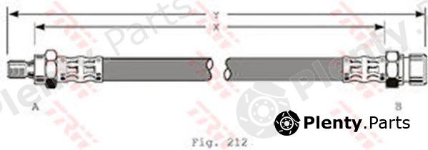  TRW part PHB124 Brake Hose