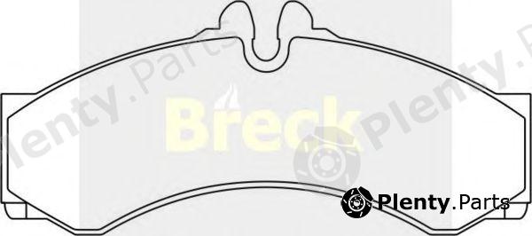  BRECK part 291530070300 Brake Pad Set, disc brake