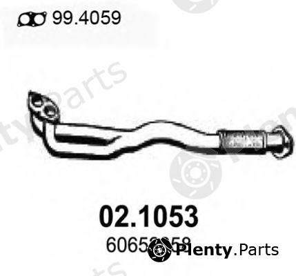  ASSO part 02.1053 (021053) Exhaust Pipe