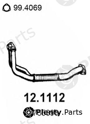  ASSO part 12.1112 (121112) Exhaust Pipe