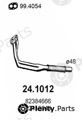  ASSO part 24.1012 (241012) Exhaust Pipe