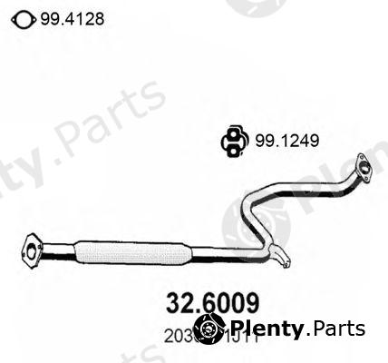  ASSO part 32.6009 (326009) Middle Silencer