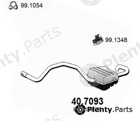  ASSO part 40.7093 (407093) End Silencer