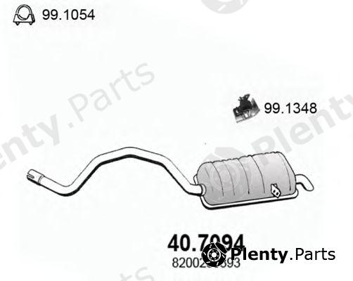  ASSO part 40.7094 (407094) End Silencer