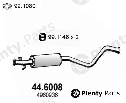 ASSO part 44.6008 (446008) Middle Silencer