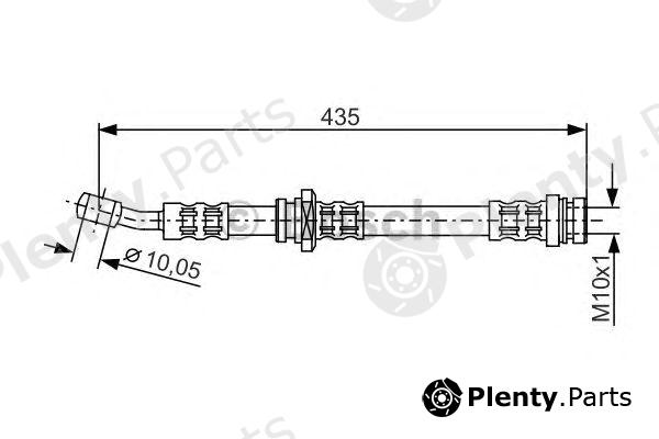  BOSCH part 1987481024 Brake Hose