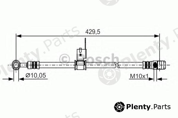  BOSCH part 1987481225 Brake Hose