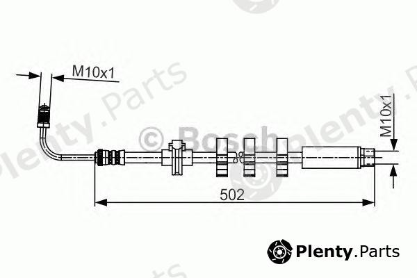  BOSCH part 1987481265 Brake Hose