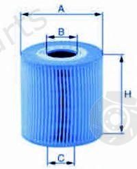  UNICO FILTER part EL11220X Oil Filter