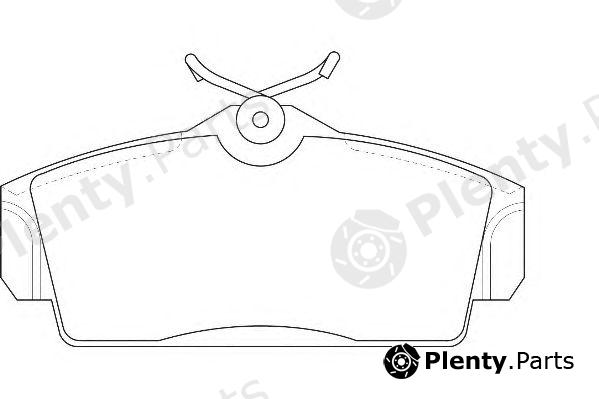  WAGNER part WBP23093A Brake Pad Set, disc brake
