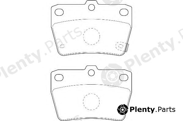  WAGNER part WBP23656A Brake Pad Set, disc brake