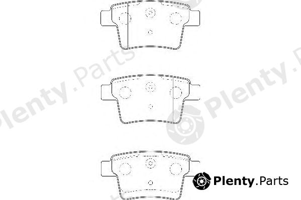  WAGNER part WBP24260A Brake Pad Set, disc brake