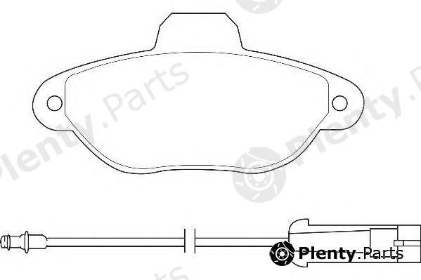  WAGNER part WBP21436A Brake Pad Set, disc brake