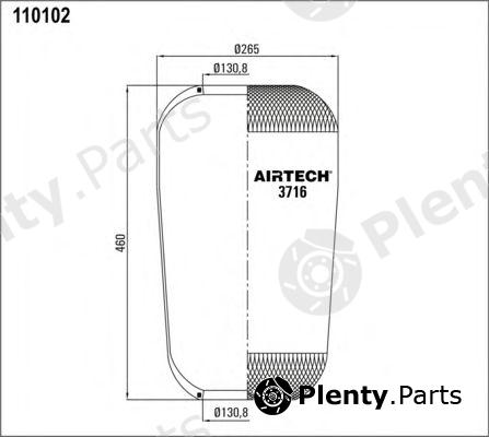  AIRTECH part 3716 Replacement part