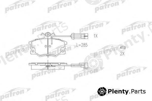  PATRON part PBP370 Brake Pad Set, disc brake