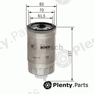  BOSCH part 1457434320 Fuel filter