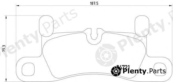  TEXTAR part 2472102 Brake Pad Set, disc brake