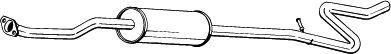  BOSAL part 286-049 (286049) Middle Silencer