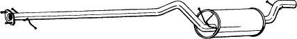  BOSAL part 287-403 (287403) Middle Silencer