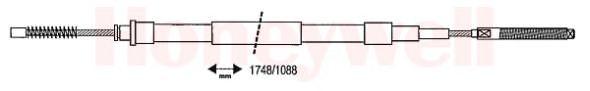  BENDIX part 431175B Cable, parking brake