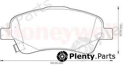  BENDIX part 572485B Brake Pad Set, disc brake