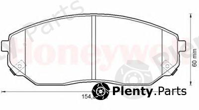  BENDIX part 572511B Brake Pad Set, disc brake