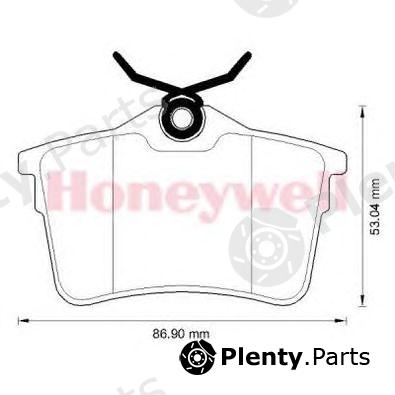 BENDIX part 573289B Brake Pad Set, disc brake