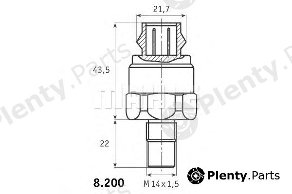  BEHR THERMOT-TRONIK part TSW46 Temperature Switch, radiator fan