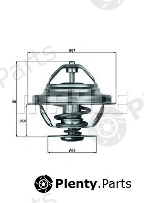  BEHR THERMOT-TRONIK part TX2080D Thermostat, coolant