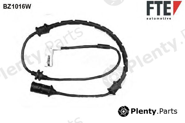  FTE part BZ1016W Warning Contact, brake pad wear