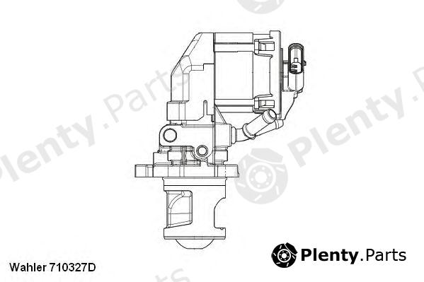  WAHLER part 710327D EGR Valve